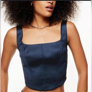 Aritzia Sunday Best Black Corset